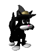 cat,black cat,cartoon