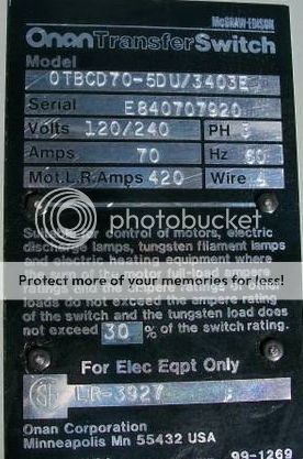 Onan Transfer Switch Wire Wiring Info | Smokstak® Antique Engine Community