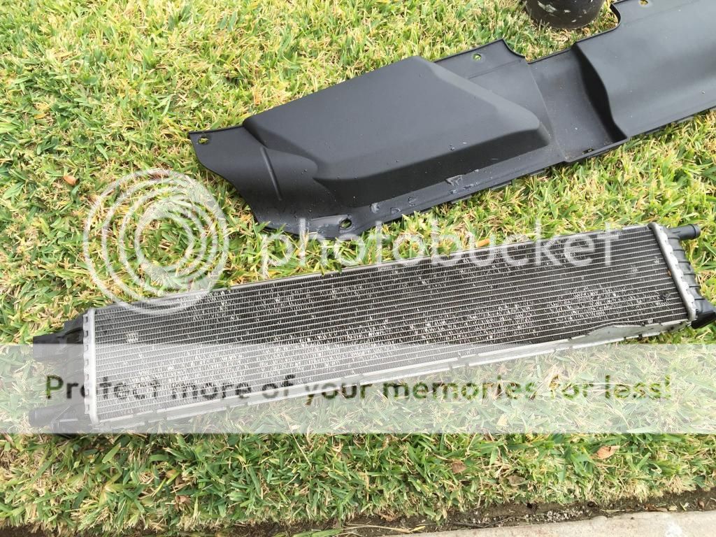 front intercooler leak/heat exchanger