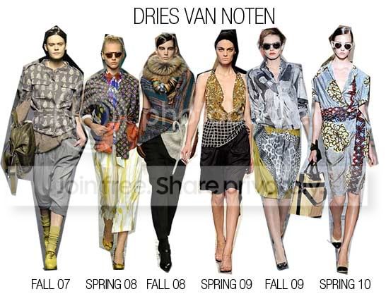 Dries van Noten evolution